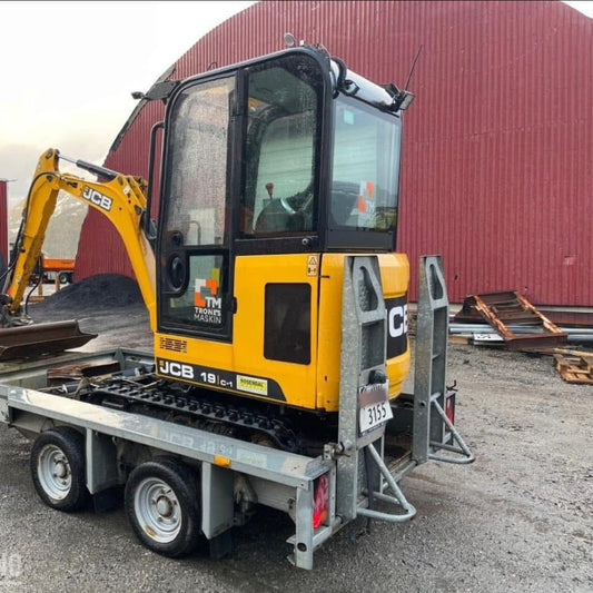 Mini pelle JCB 19C 1 2018 1,92t 912h avec remorque