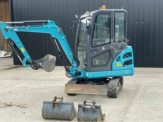 Mini-Pelle Yanmar AK 20 – 2020 – 1,95T – Révisée, 3 Godets