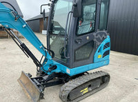 Mini-Pelle Yanmar AK 20 – 2020 – 1,95T – Révisée, 3 Godets