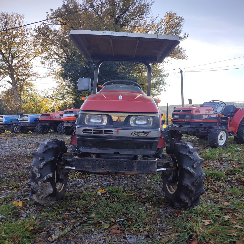 Micro-Tracteur Mitsubishi MT-240 D-A – 24CV – 4RM – 646h – Révisé