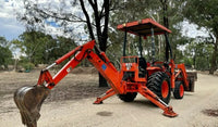 Tractopelle Industriel Kubota B21 – 21 CV – 4x4 – 1 614 h – Compact et Robuste
