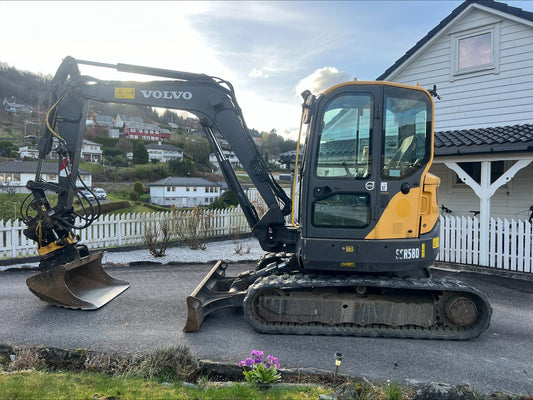 Unité de travail Volvo ECR58D 2014 5,8t 4160h