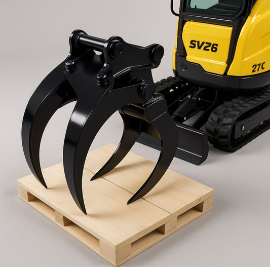 Grappin 3 dents pour mini-pelle Yanmar SV26 (2023)